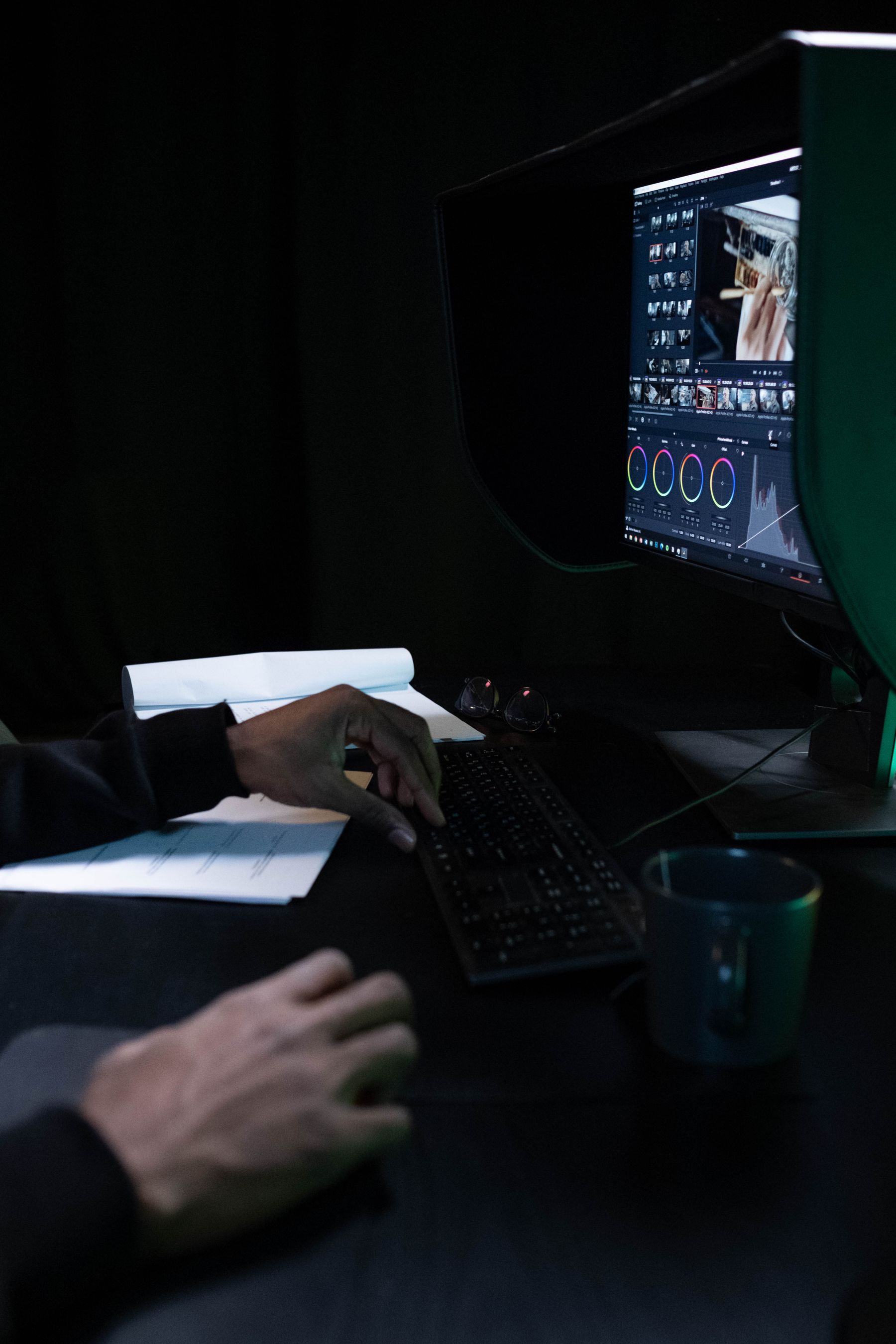 Grading in the Lucent post suite